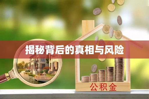 澳门揭秘背后的真相与风险