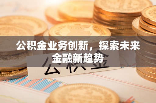 澳门公积金业务创新，探索未来金融新趋势